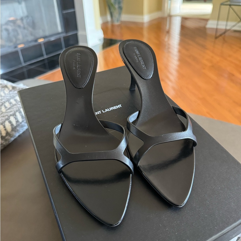 Saint Laurent Carla Mules size 37